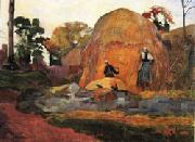 Paul Gauguin, Yellow  Hay Ricks(Blond Harvest)